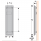 Atlantic DIVALI VERTICAL 1000W Grzejnik elektryczny, radiacyjny (kolor biały) Kod 507616 