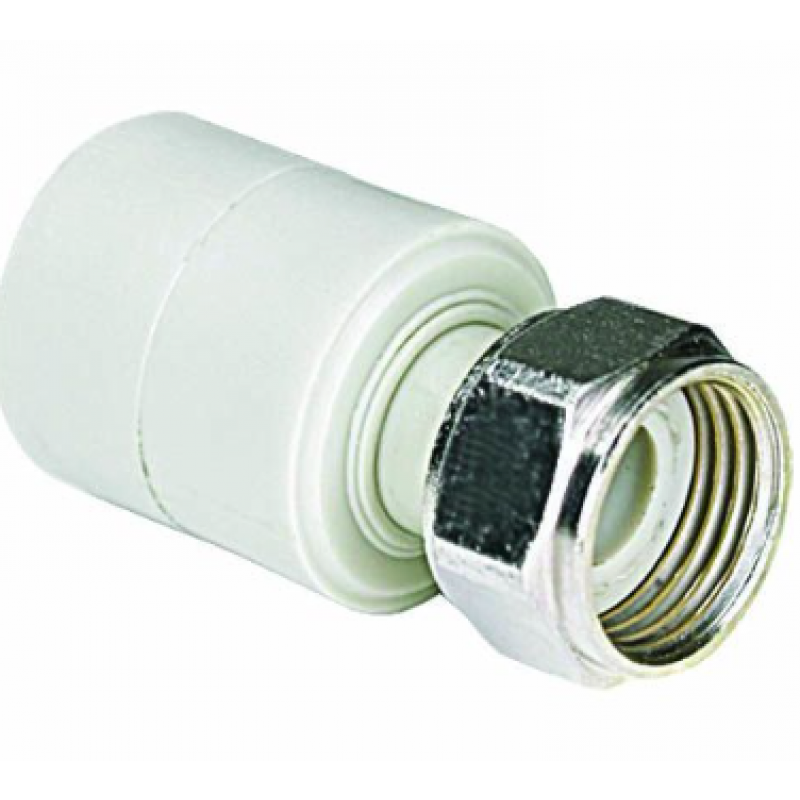 Altech IRYD Mufa z półśrubunkiem 25x1cala PP, kolor szary Kod ALTH-951357