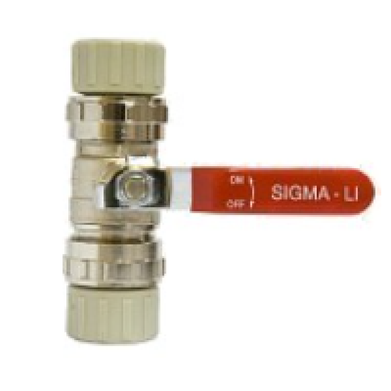 Altech Zawór kulowy mosiężny 25 PP, kolor szary Kod ALTH-970682