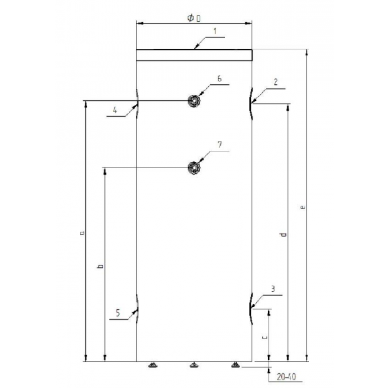 Hajdu PT HC 200L Zbiornik buforowy grzewczo-chłodniczy o zamkniętym systemie KOD: PT HC 200 