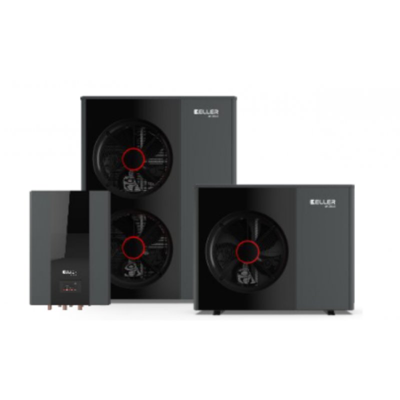 Keller Pompa ciepła KELLER 10K - MONOBLOK R290 + Hydrobox pompy ciepła KELLER 10K Kod KEL721387/721332