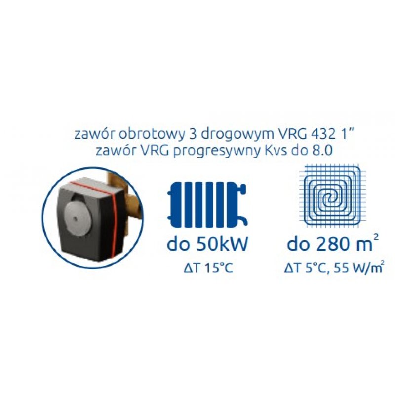 Elterm Grupa pompowa PRO VRG 432 progresywny + siłownik ARA + pompa DN25 DAB/LFP Kod 629460 