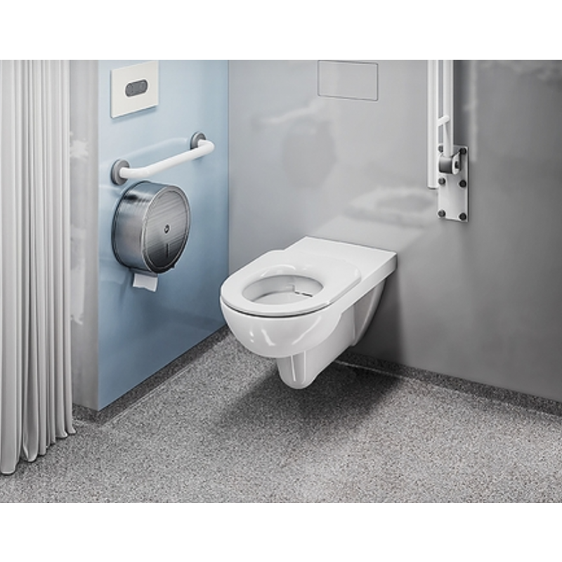 Geberit Selnova Comfort, wisząca miska WC , lejowa, długa, bez barier kod: 501.044.00.7 