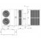 Termet HEAT PLATINUM 23EVI/DC Pompa ciepła rewersyjna o mocy 23 kW - monoblock, jednostka zewnętrzna typu powietrze-woda Kod TPP9909000000/PL 