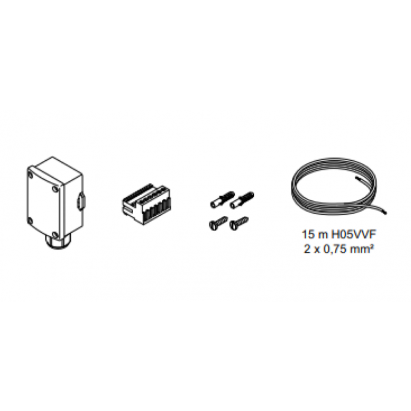 Saunier Duval Sensor automatyki pogodowej przewodowy Kod: 0020266792 