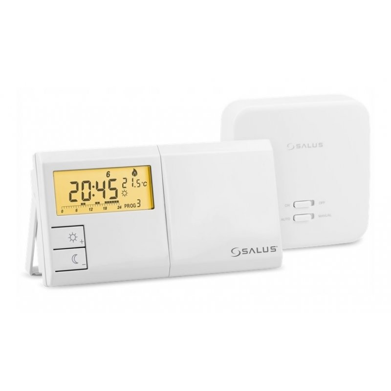 Salus Controls 091FLRFv2 Regulator temperatury, tygodniowy, bezprzewodowy, programowalny Kod 615142612