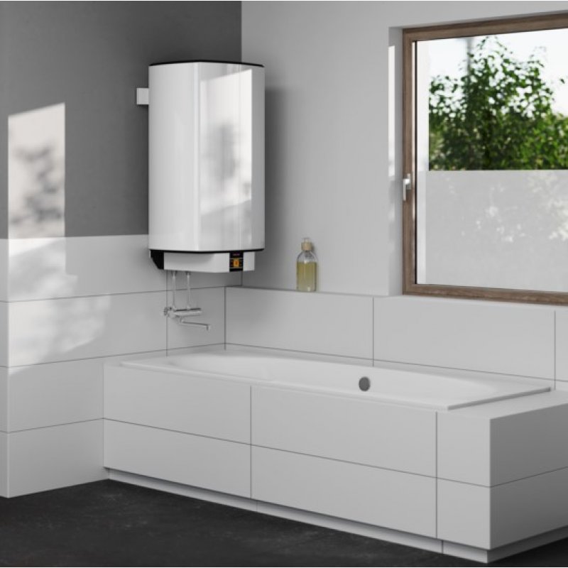Stiebel Eltron SHZ 100 LCD +ZB 4 Pojemnościowy ogrzewacz wody, wiszący, pojemność 100 litrów, z wyświetlaczem LCD Kod 232537 