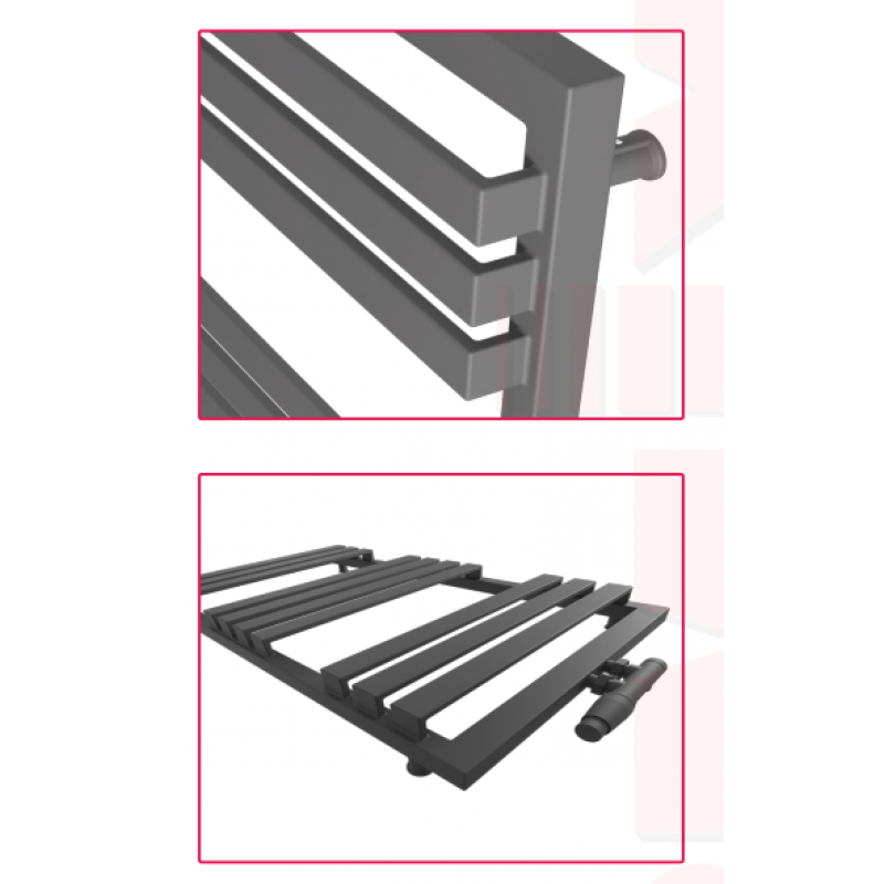 Termix LISBONA 700 mm X 530 mm grzejnik łazienkowy Kod LISBONA 70/53 