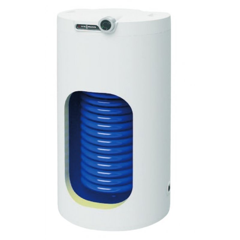 Viessmann VITODENS 100-W 19 kW Pakiet Kocioł jednofunkcyjny + zasobnik c.w.u. EWS 160 o pojemności 144l z grzałką ceramiczną 2,2kW Kod Z028202 