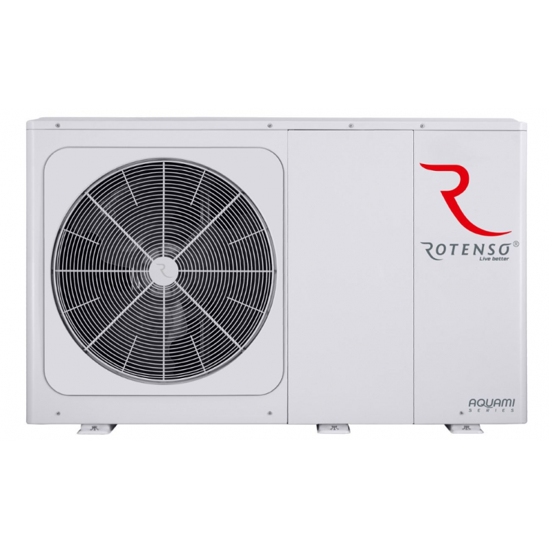 Rotenso Aquami Monoblock Pompa ciepła 14,5 kW, typu powietrze/woda (jednostka zewnętrzna) Kod AQM140X3 R14