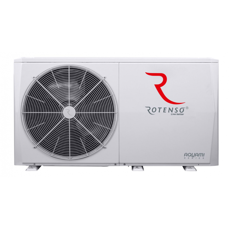 Rotenso Aquami Monoblock Pompa ciepła 8,4 kW, typu powietrze/woda (jednostka zewnętrzna) Kod AQM80X1 R14