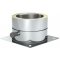Tecnovis DW BASIC Płyta fundamentowa z odpływem skroplin w bok fi 160mm Kod DWB66160
