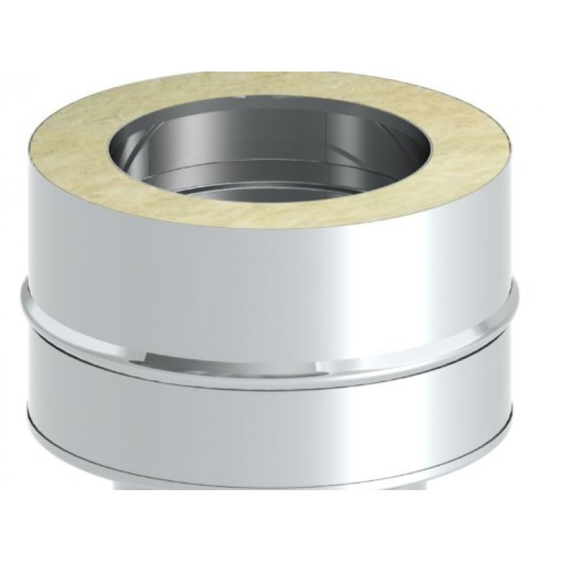 Tecnovis DW BASIC Przejście / Adapter EW - DWB fi 130mm, do kominów dwuściennych Kod DWB37130