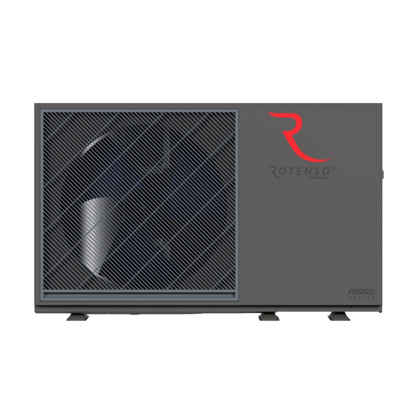 Rotenso Airmi Monoblock (Graphite) AIMB80X1 Pompa ciepła typu powietrze/woda o mocy 8kW (jednostka zewnętrzna) Kod AIMB80X1