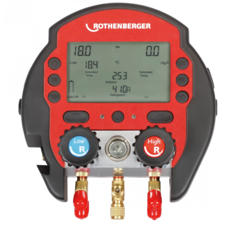 Rothenberger Cyfrowy manometr ROCOOL 600 z 2 termometrami kod 1000000570