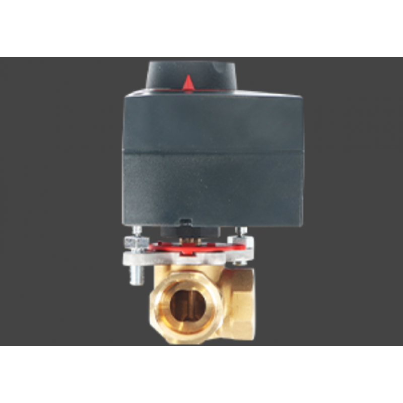 Rotenso RAS3W-MV Zawór regulacyjny 3-drogowy z siłownikiem Kod RAS3W-MV 