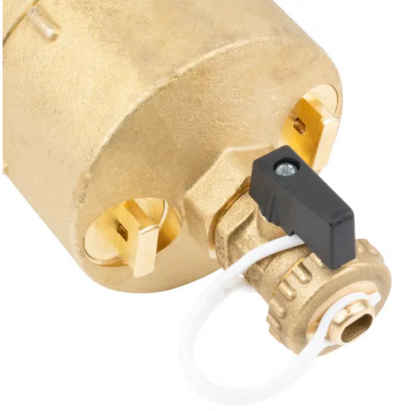 Afriso Separator zanieczyszczeń FAR 213, mosiądz, przyłącza 2 x GW 1 1/4 cala, 10 bar kod: 7772130 
