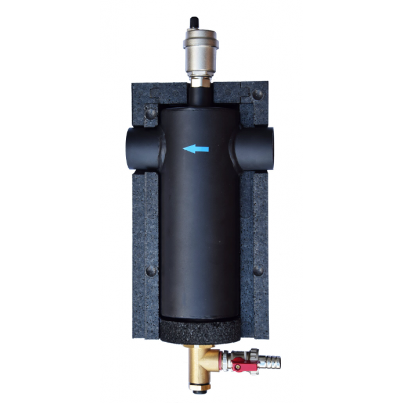 Womix Filtroodmulnik magnetyczny FM 80-DN 32 z izolacją, z wyposażeniem Kod 611092