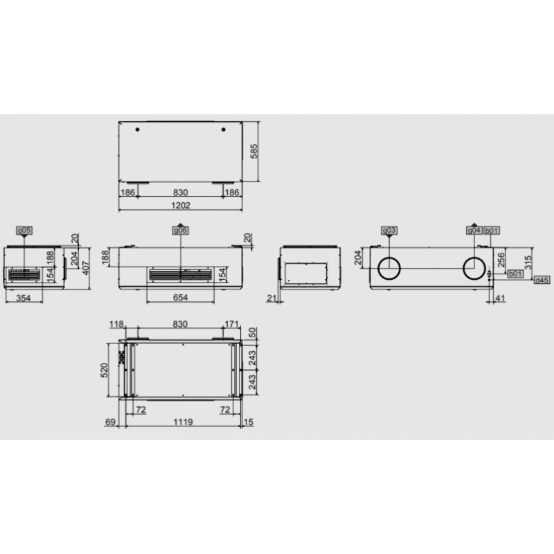 Stiebel Eltron VRL-C 300 G Premium , do decentralnych urządzeń wentylacyjnych kod 204140 