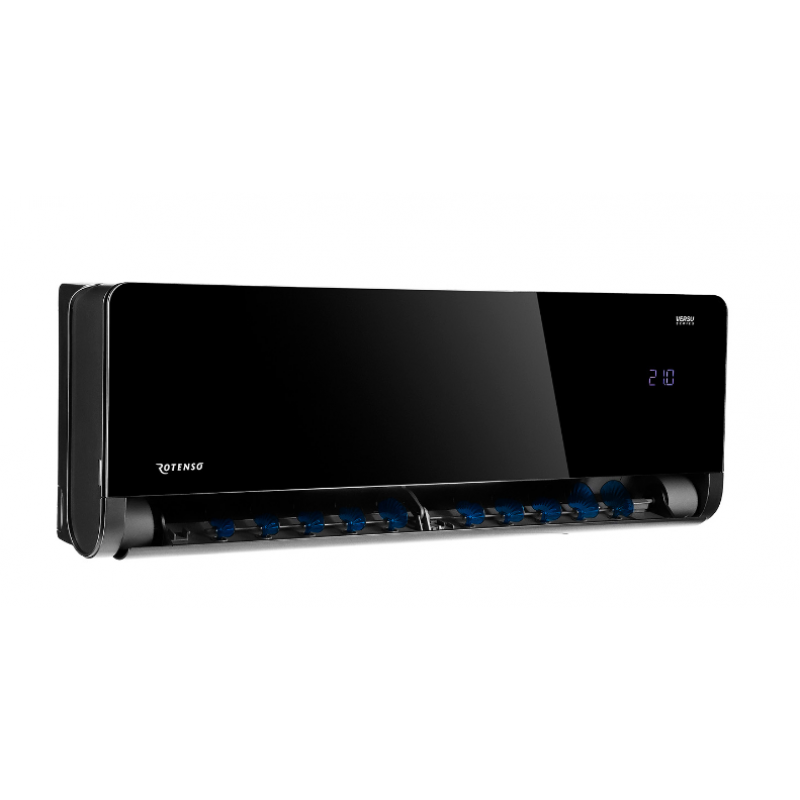 Rotenso Versu Mirror VM35Xi Klimatyzator pokojowy (jednostka wewnętrzna), o mocy 3,5kW smart Wi-Fi, kolor ciemny grafit Kod VM35Xi 