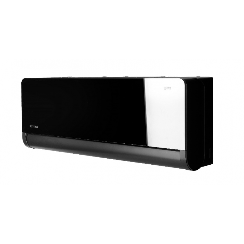 Rotenso Versu Mirror VM35Xi Klimatyzator pokojowy (jednostka wewnętrzna), o mocy 3,5kW smart Wi-Fi, kolor ciemny grafit Kod VM35Xi 
