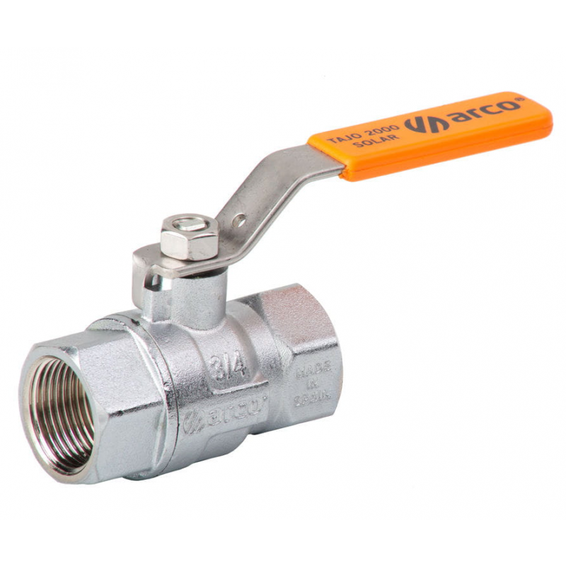 Arco Tajo Solar Zawór kulowy Inox 1cal, uchwyt rączka Kod SL1114