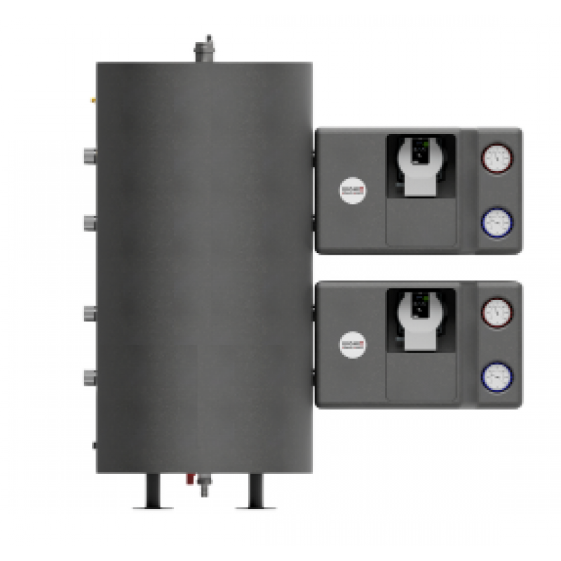 Womix, Zestaw DUO-ZONER 70/2P, z pompami Grundfos UPM3S Auto 25-60, kod 606866