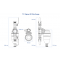 Fernox TF1 Sigma HP Filter 28cm do ochrony pomp ciepła Kod 62615 