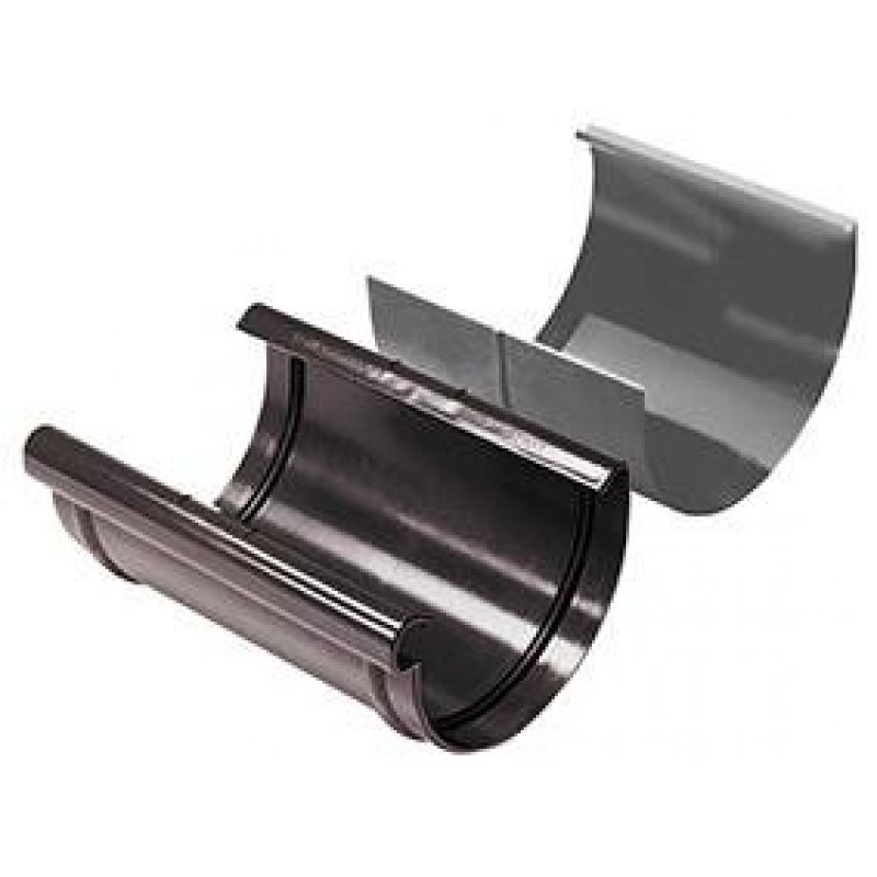 Wavin Złączka rynny 160 z wkładką, Kanion PVC brąz kod 3021662