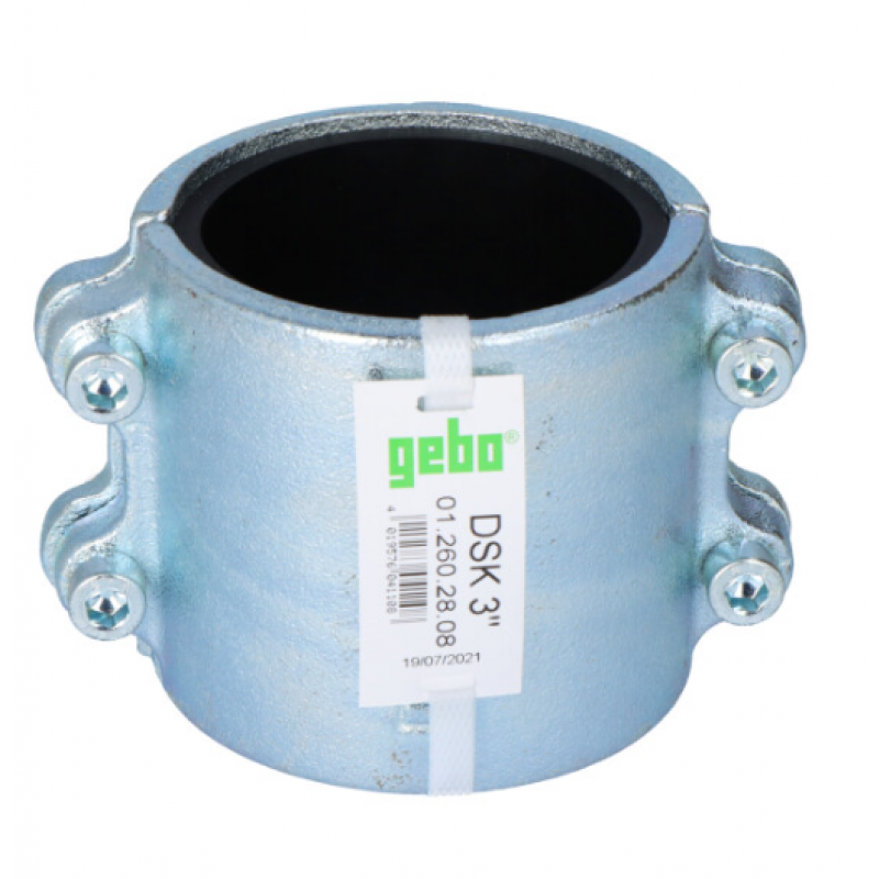 Gebo Obejma naprawcza Gebo DSK 3 cale do rur stalowych kod 01.260.28.08