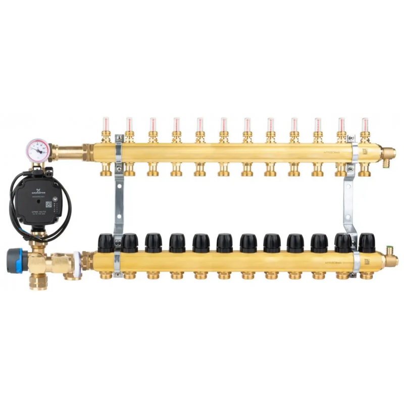 Afriso BRU 551 moduł mieszający do ogrzewania podłogowego z zaworem ARV 362 ProClick kod 9055100 