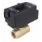 Afriso BEV 2-drogowy zawór kulowy z siłownikiem, DN25, Rp1 cal, Kvs 60, 230 V AC, NC kod 9021300