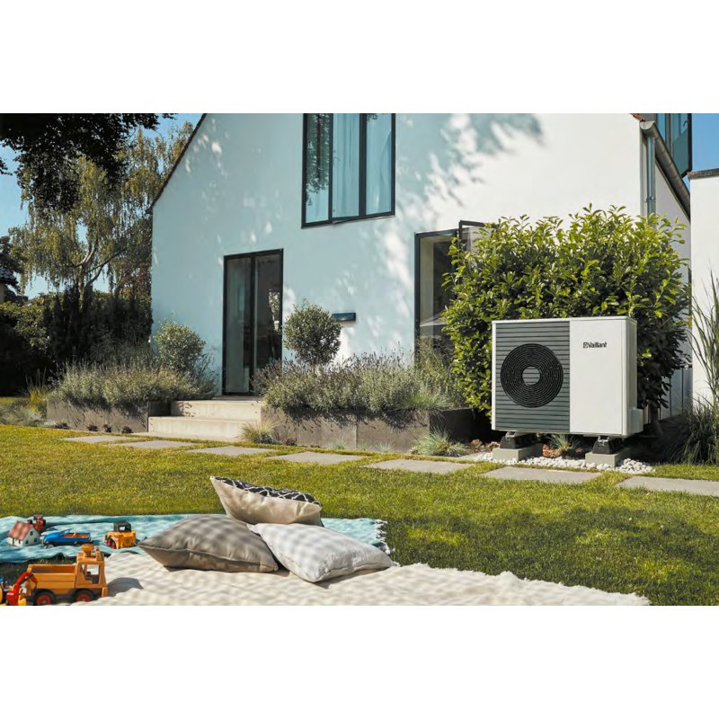 Vaillant Zestaw aroTHERM Split VWL 125/5 AS + VWL 128/5 IS + VPS R 100 + VRC 720 Kod 0010044175 