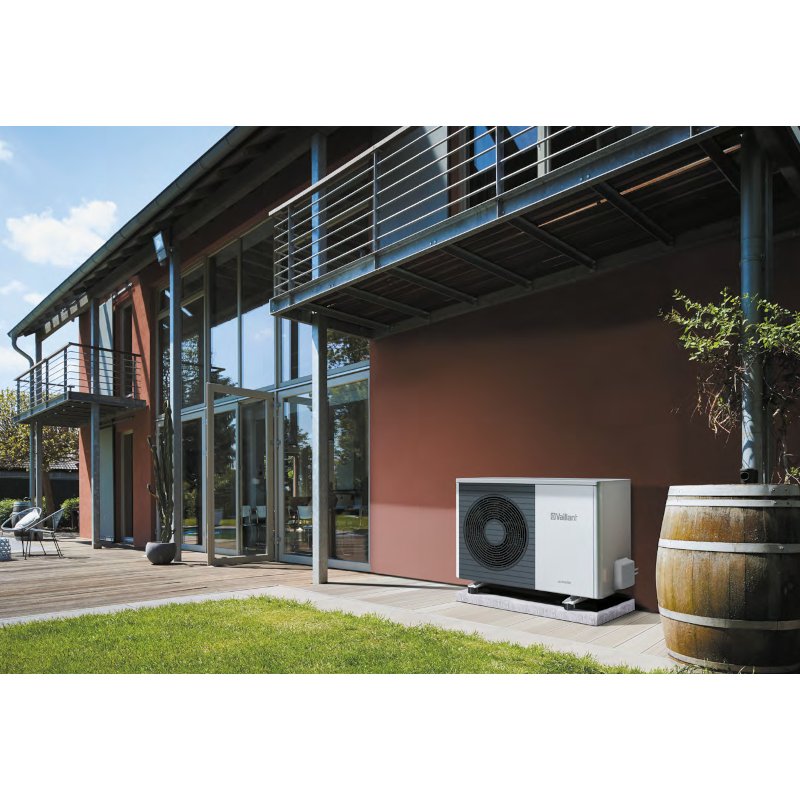 Vaillant Zestaw aroTHERM Split VWL 125/5 AS + VWL 128/5 IS + VPS R 100 + VRC 720 Kod 0010044175 