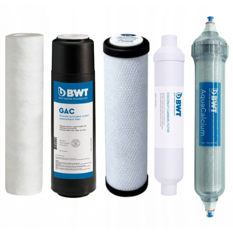 BWT zestaw filtrów wymiennych P'URE AquaCalcium/RO kod 240100410