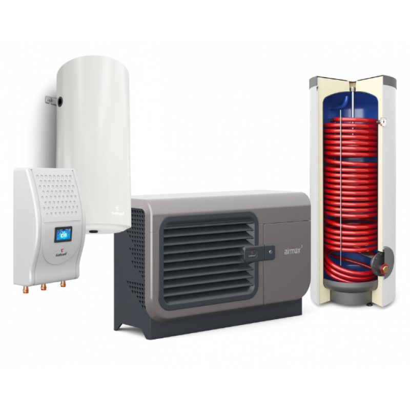 Galmet Airmax3 7GT R290 hybrydowy system grzewczy 7GT + SGW(S) 200 L + SG(B) 100 L + Gbox kod SG-000107