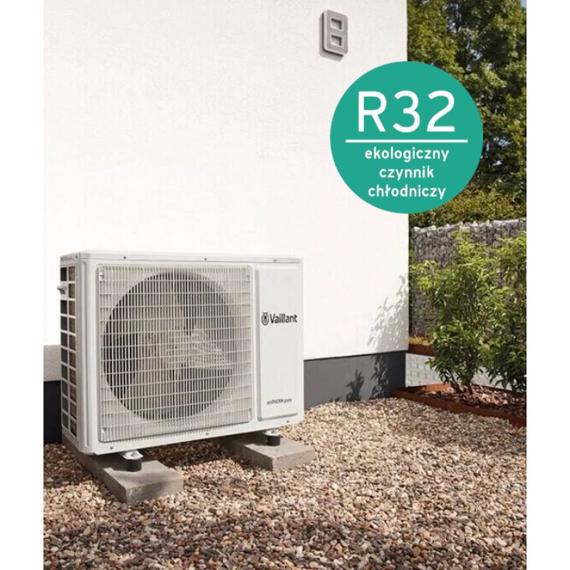 Vaillant Zestaw aroTHERM pure VWL 45/7.2 + uniTOWER pure VWL 108/7.2 IS C2 Kod 8000012587 