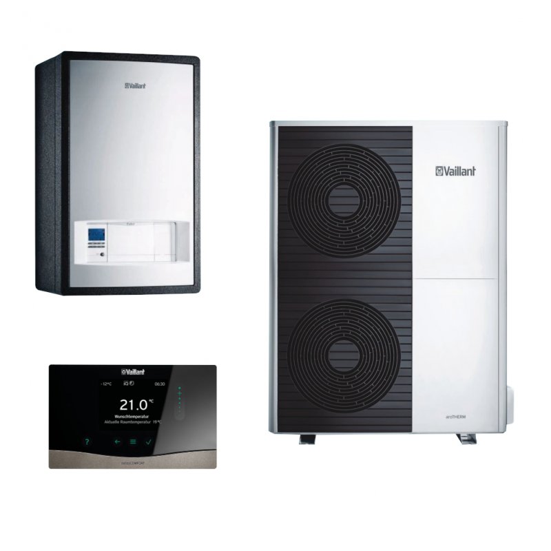 Vaillant Zestaw aroTHERM Split VWL 105/5 AS + VWL 127/5IS + VRC 720 Kod 0010044152
