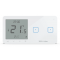 Tech Sinum WSR-02P dwupolowy bezprzewodowy dotykowy szklany włącznik z regulatorem temperatury biały kod WG.23.0016