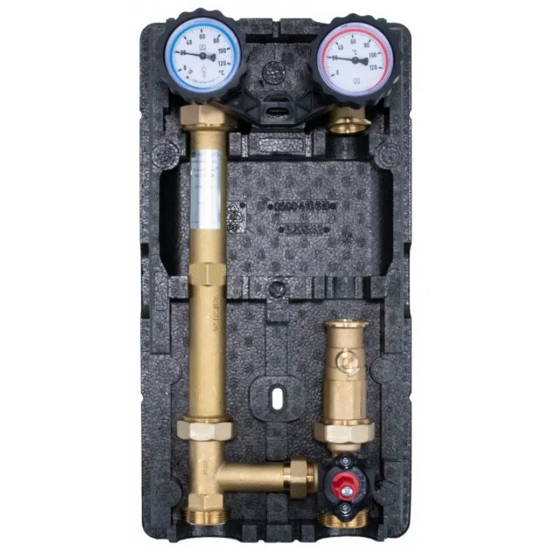Afriso Grupa pompowa PrimoTherm 180-2 DN25 Vario, zawór mieszający, siłownik ARM 343, bez pompy kod 77300 