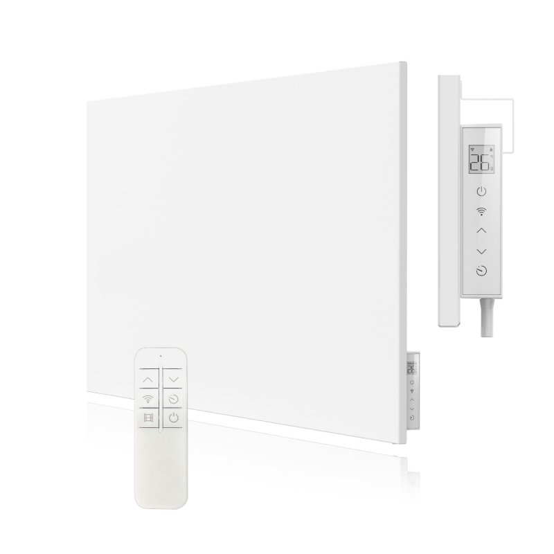 Thermoval Crystal 700 Grzejnik na podczerwień 700W WIFI kolor biały kod 5904302016934