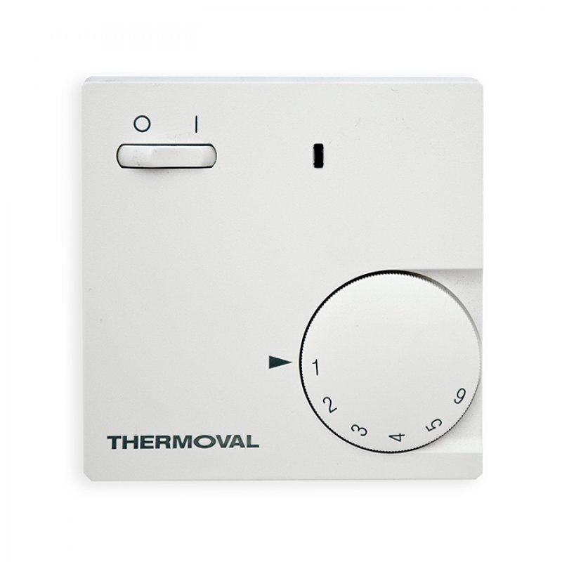 Thermoval FRE-E-525-31 Manualny regulator temperatury natynkowy, przewodowy kod 5901812591081