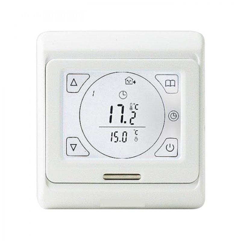 Thermoval TT 16 Programowalny regulator temperatury z dotykowym ekranem, kolor biały, kod 5904302010185