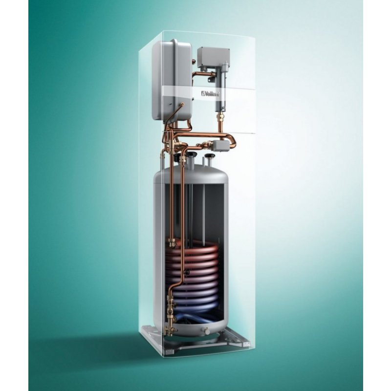 Vaillant Zestaw aroTHERM VWL 55/6 A + VIH QW 190/6E uniTOWER plus + VP RW 45/2B + sensoCOMFORT VRC 720 Kod 0010044263 