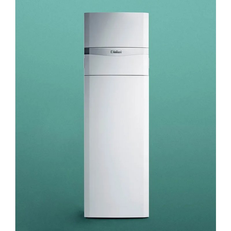 Vaillant Zestaw aroTHERM VWL 35/6 A + VIH QW 190/6E uniTOWER plus + VP RW 45/2B + sensoCOMFORT VRC 720 Kod 0010044262 