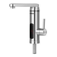 Noveen Przepływowy podgrzewacz wody 2w1 (podgrzewacz i bateria) IWH560 INOX