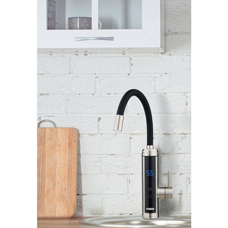 Noveen Przepływowy podgrzewacz wody 2w1 (podgrzewacz i bateria) IWH955 