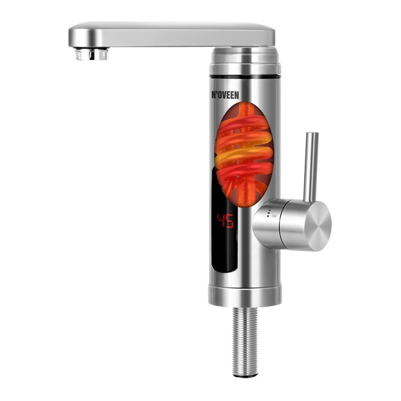 Noveen Przepływowy podgrzewacz wody 2w1 (podgrzewacz i bateria) IWH560 INOX 