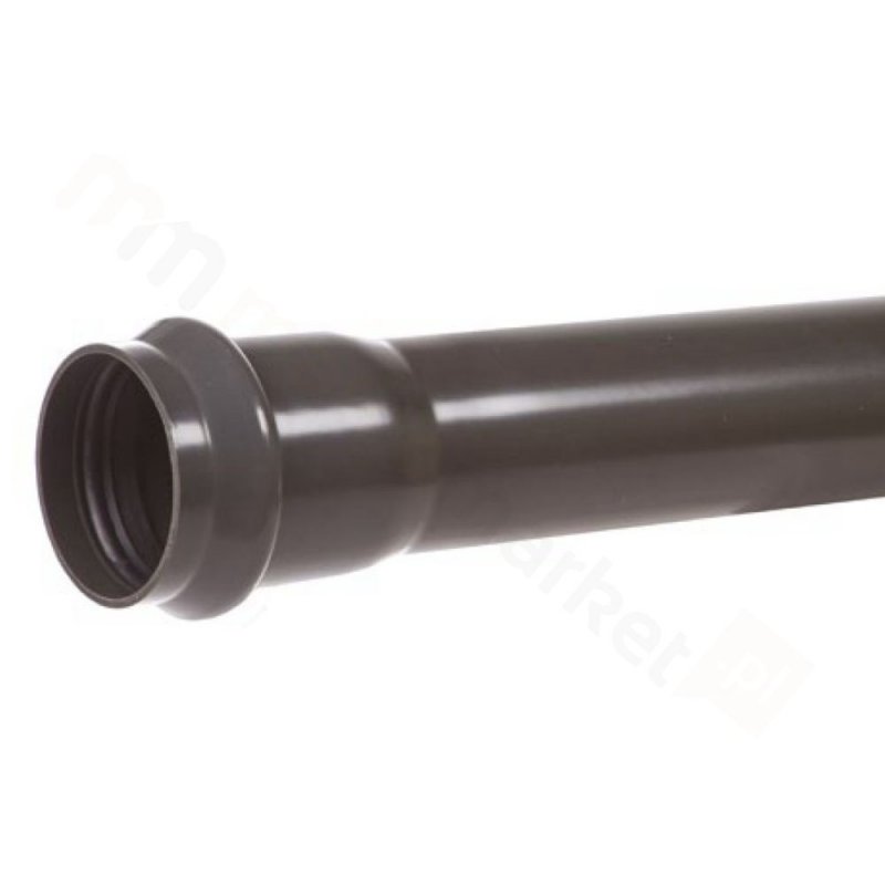Kaczmarek Rura ciśnieniowa PVC 160x6.2x6000 PN10 dł. 6,2 m kielichowa popiel kod 0123411600