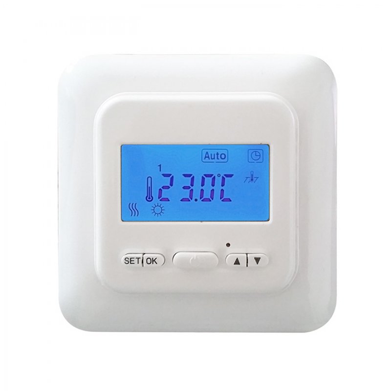 Thermoval Zestaw ogrzewania podłogowego z matą grzewczą WT 2010 AL, 150 W/m2, 1,5 m2, 225 W, regulator TVT 04 ED kod 5904302010307 